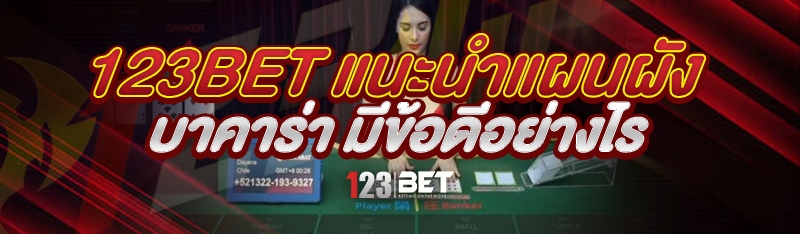 123bet แนะนำแผนผังบาคาร่า มีข้อดีอย่างไร