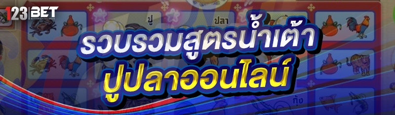 รวบรวมสูตรน้ำเต้าปูปลาออนไลน์